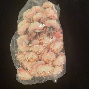Bag of Victoria’s Secret faux peonies (former store prop)